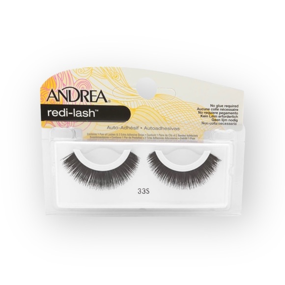 new Andrea 𓁹 3 Sets of Redi-Lash Self-Adhesive Lashes 𓁹 Black 𓁹 53S 33S Boxed - Picture 1 of 15